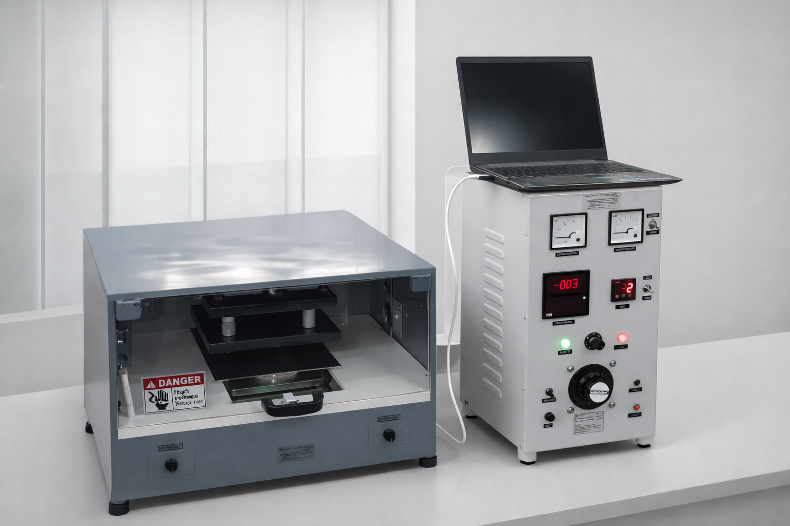 Electrohydrodynamic drying system for laboratory nonthermal food drying experiments